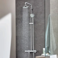 Душевая система GROHE Tempesta System 210 с термостатом для душа, хром (26811000)
