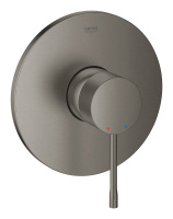 Внешняя часть смесителя для душа GROHE Essence, темный графит матовый (24057AL1)