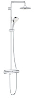 Душевая система GROHE Euphoria 190 с термостатическим смесителем и полочкой, хром (26249000)