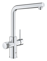 Смеситель для кухни GROHE Blue Pure Minta с функцией фильтрации, без фильтра в комплекте, хром (30588000)