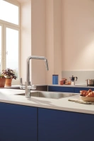 Смеситель для кухни GROHE Blue Pure Start с функцией фильтрации, без фильтра в комплекте, хром (30595000)