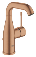 Смеситель для раковины GROHE Essence с донным клапаном, M-size, теплый закат матовый (24173DL1)