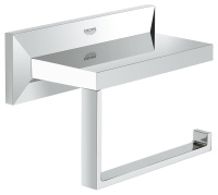 Держатель для туалетной бумаги GROHE Allure Brilliant без крышки, хром (40499000)