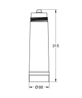 Фильтр для GROHE Blue и GROHE Red, M-Size, 1500 л., (40430001)