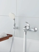 Ручной душ GROHE Tempesta 100, 2 режима, хром/серый (27597001)