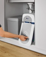 Смеситель для кухни GROHE Blue Home с системой фильтрации, охлаждения и газирования воды, Wi-Fi, темный графит матовый (31455AL1)