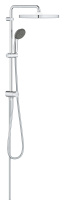 Душевая система GROHE Vitalio Start System 250 Cube Flex с переключателем потоков, хром (26698000)