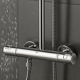 Душевая система GROHE Vitalio Start System 160 с термостатом для душа, хром (27960000)