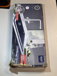 Смеситель для кухни GROHE Blue Pure Minta c вытяжным изливом и фильтрацией, суперсталь (30590DC0/UB), уцененный товар