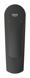 Смеситель для раковины GROHE Eurosmart, S-size, матовый чёрный (324672433/U2), уцененный товар