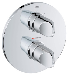 Внешняя часть термостата для душа GROHE Veris, хром (19369000)
