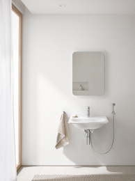 Смеситель для раковины GROHE Essence с гигиеническим душем, S-size, хром (24189000)