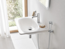 Смеситель для раковины GROHE Essence с гигиеническим душем, S-size, хром (24189000)