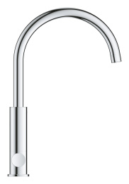 Смеситель для кухонной мойки GROHE Blue Pure Eurosmart, с функцией фильтрации, без фильтра в комплекте, хром (31722000)