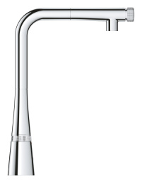 Смеситель для кухни GROHE Zedra SmartControl с вытяжным изливом, хром (31593002)