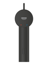 Смеситель для раковины GROHE Essence с донным клапаном, S-size, матовый черный (328982431)