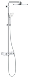 Душевая система GROHE Euphoria SmartControl System 310 Duo с термостатом для душа, хром (26507000/UA), уцененный товар