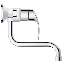 Смеситель для кухни GROHE Eurosmart настенный, вынос 180 мм, хром (31391002)
