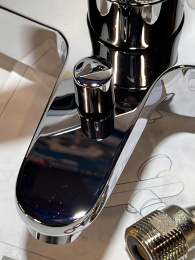 Смеситель для ванны GROHE Euroeco, хром (32743001/UB), уцененный