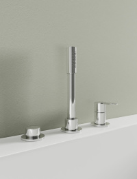 Смеситель для ванны GROHE Lineare на 3 отверстия, хром (19965001)