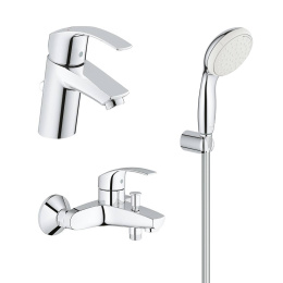Готовый набор для ванной GROHE Eurosmart New (123582)