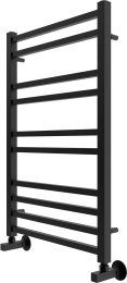 Полотенцесушитель водяной Aquatek Альтаир П10 500x800, черный муар AQ KK1080BL