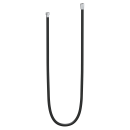 Душевой шланг GROHE Silverflex TwistStop, 1500 мм, черный / хром (107061KI00)