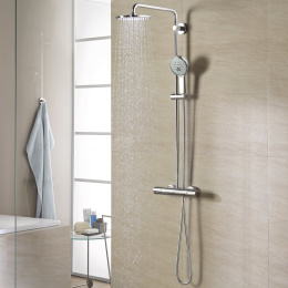 Душевая система GROHE Rainshower 210 с термостатом для душа, хром (27967000)