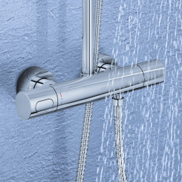 Душевая система GROHE Rainshower 210 с термостатом для душа, хром (27967000)
