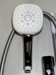 Душевой гарнитур GROHE Tempesta Cube 110, 3 режима струи, душевая штанга 600 мм, 7,4 л/мин, хром (27579003/U), уцененный товар