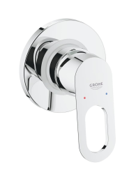 Комплект GROHE BauLoop с монтажной частью и гигиеническим душем Tempesta-F Trigger Spray 30, хром (NH0010)