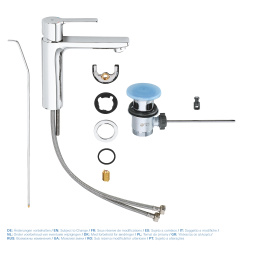 Смеситель для биде GROHE Allure с донным клапаном, хром (32147000)