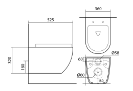 Комплект инсталляции GROHE Rapid SL NW0145/S с унитазом Aquatek ЕВРОПА AQ1901-MW и сиденьем с микролифтом (NW0247)