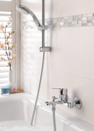 Смеситель для ванны GROHE BauEdge, хром (23605000)