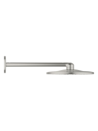 Верхний душ GROHE Rainshower SmartActive 310, 2 режима, 430 мм, сатиновая сталь (26475MS0)