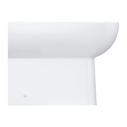 Унитаз напольный приставной безободковый GROHE Bau Edge, альпин-белый (39810000)