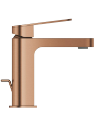 Смеситель для раковины GROHE Plus с донным клапаном, S-Size, теплый закат матовый (32612DL4)
