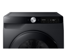 Стирально-сушильная машина Samsung WD90DG6G94BBLP с автодозировкой средства для стирки, чёрный