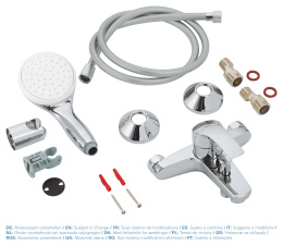 Смеситель для ванны GROHE Eurosmart, хром (3330220A)
