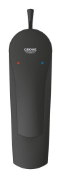 Смеситель для раковины GROHE Eurosmart, S-size, черный (332652433)