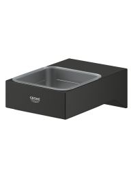 Держатель GROHE Selection Cube, матовый черный (408652430)