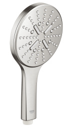Ручной душ GROHE Rainshower SmartActive 130, 3 режима, суперсталь (26574DC0)