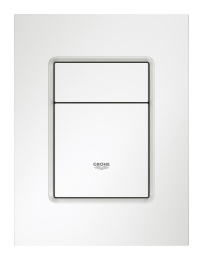 Панель смыва для унитаза GROHE Skate Cosmopolitan S, 3 режима, альпин-белый (37535SH0)