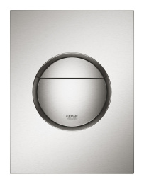 Панель смыва для унитаза GROHE Nova Cosmopolitan S, 3 режима, суперсталь (37601DC0)