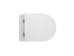 Унитаз Aquatek ВЕГА подвесной с сиденьем с микролифтом, матовый белый AQ1905-MW