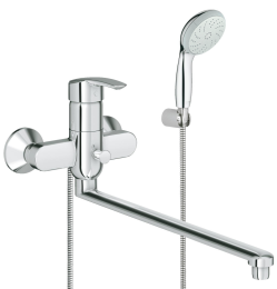 Смеситель для ванны GROHE Multiform с душевым гарнитуром, хром (32708000)