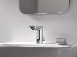 Смеситель для раковины GROHE BauCosmopolitan E инфракрасный, хром (36451000/UA), уцененный товар