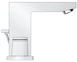 Смеситель для раковины GROHE Eurocube на 3 отверстия с донным клапаном, S-size, хром (20351000)