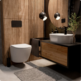 Комплект инсталляции GROHE Solido 38811KF0 с унитазом AQUAme AQM2002MW и сиденьем с микролифтом (NW0298)