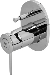 Смеситель для ванны GROHE BauClassic в комплекте с монтажной частью, хром (29047000)